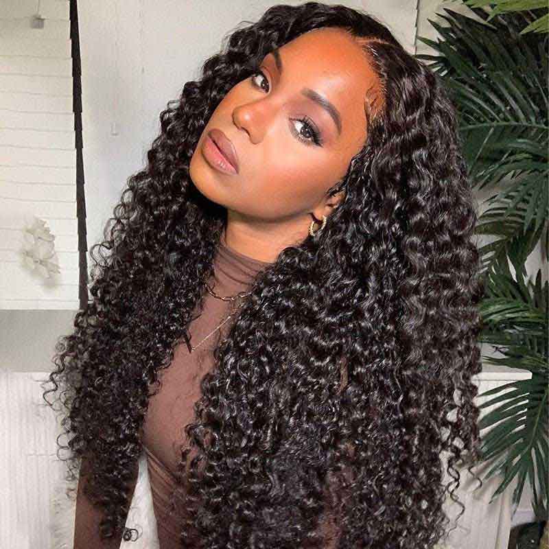 Alibonnie Best Jerry Curly Human Hair Wigs 100% Natural Hair Pre-Plucked 13x6 HD Lace Front Wigs For Women 180% Density - AlibonnieAlibonnie Best Jerry Curly Human Hair Wigs 100% Natural Hair Pre-Plucked 13x6 HD Lace Front Wigs For Women 180% Density - Alibonnie