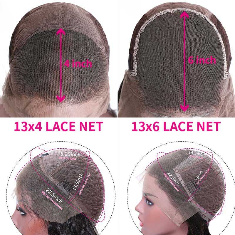 Long Wigs Body Wave Lace Front Human Hair Wigs For Black Women