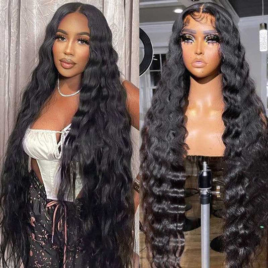 13x4 HD Lace Wigs Loose Deep Wave Lace Front Wig High Density Quality Human Hair Wig - Alibonnie