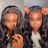 Alibonnie Glueless Lace Closure Wig With Pre-Cut Lace Body Wave Human Hair Wig 180% Density - Alibonnie