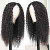 Alibonnie Kinky Curly Wig U Part Wig Brazilian Virgin Human Hair Beginner Friendly - Alibonnie