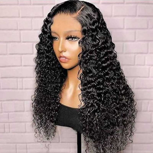 Premium HD Lace Water Wave 13x4 Lace Front Natural Hair Wigs |True Length - Alibonnie