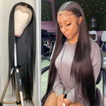 Straight Human Wigs Affordable Long Wigs Pre Plucked Natural Hairline - Alibonnie