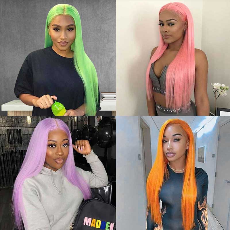 What is a colored lace front wig? - Alibonnie