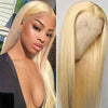 18 Inch 613 Blonde Color 13x4 Lace Front Wig Straight Hair 180% Density