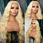 Alibonnie Pre Cut 613 Blonde 5x5 Transparent Lace Frontal Wigs 100% Human Hair Wigs - Alibonnie