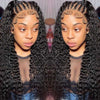 Deep Wave 13x6 Transparent Lace Front Wigs Deep Part Pre Plucked Human Hair Lace Wig - Alibonnie