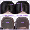 Long Wigs  Deep Wave Wigs Human Hair Lace Front Wigs Pre Plucked With Babay Hair