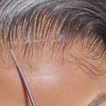 SKIN MELT Real Scalp Glueless Transparent HD Lace Closure Wigs 5x5 Brazilian Body Wave Human Hair Wigs