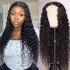 5x5 HD Swiss Lace Closure Wigs Deep Wave Wigs With Natural Hairline Human Hair Wig - Alibonnie