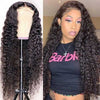 5x5 HD Swiss Lace Closure Wigs Deep Wave Wigs With Natural Hairline Human Hair Wig - Alibonnie