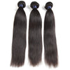 Alibonnie 12A Virgin Hair Straight 3 Bundles With 13x4 Transparent Lace Frontal - Alibonnie