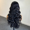 Alibonnie 15A Gorgeous Bouncy Curly Frontal Wigs 13x4 Transparent Lace Natural Black Wigs - Alibonnie
