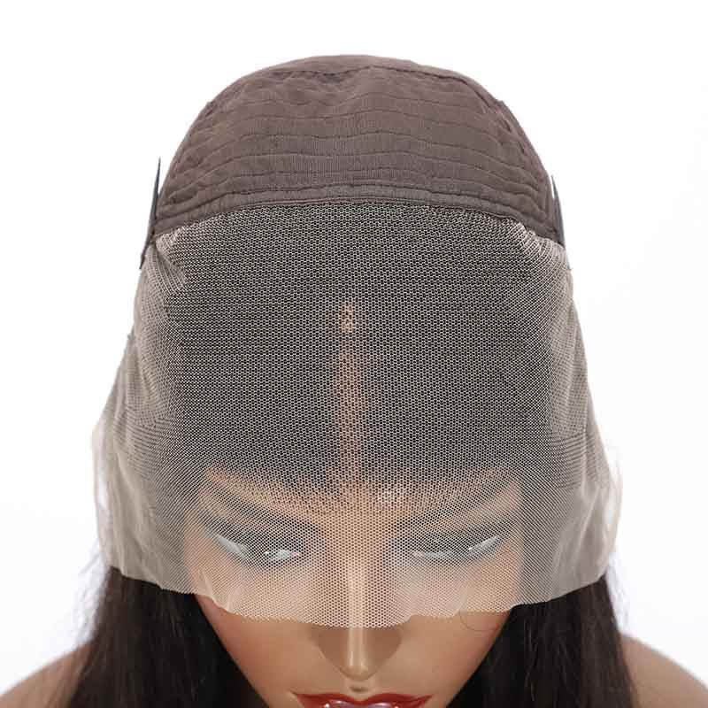 Alibonnie 15A Gorgeous Bouncy Curly Frontal Wigs 13x4 Transparent Lace Natural Black Wigs - Alibonnie