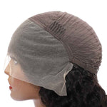 Alibonnie 15A Gorgeous Bouncy Curly Frontal Wigs 13x4 Transparent Lace Natural Black Wigs - Alibonnie