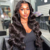 Alibonnie 15A Grade Double Drawn Body Wave Human Hair 5x5 Lace Closure Wigs For Women - Alibonnie