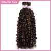 Alibonnie 1B/30 Highlight Water Bulk Virgin Human Hair Curly Braiding Hair For Boho Braids One Bundle - Alibonnie