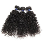 Alibonnie 3 Pcs Curly Hair Bundles With Transparent 4X4 Closure - Alibonnie