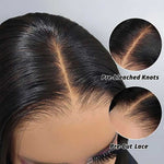 Alibonnie #33 Reddish Brown Color Wigs 4x6 Glueless Transparent Lace Curly Wigs Human Hair With Pre Cut - Alibonnie