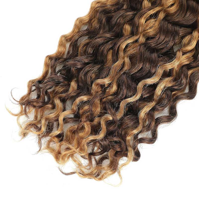 Alibonnie 4/27 Highlight Water Bulk Human Hair for Braiding One Bundle - Alibonnie