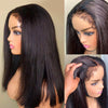 Alibonnie 4C Edges Wig Straight 13×4 HD Lace Front Wig With 4C Hairline 180% Density - Alibonnie