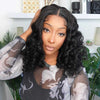 Alibonnie 5x5 Glueless Transparent Lace Closure Wigs Fluffy Bouncy Curly Hair Wigs Online 250% Density - Alibonnie