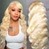 Alibonnie 613 Blonde 360 Transparent Lace Body Wave Wigs Human Hair Pre Plucked Hairline - Alibonnie