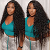 Alibonnie Air Wig 13x4 Transparent Lace Front Wear & Go Deep Wave Glueless Lace Wigs - Alibonnie