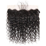 Alibonnie Best Grade 13X4 Transparent Lace Frontal Water Wave Hair With 3 Bundles - Alibonnie