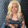 Alibonnie Blonde Ombre 13x4 Lace Front Wigs Body Wave Human Hair 613 Blonde Brown Color Wigs - Alibonnie