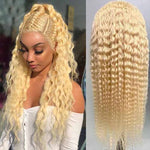 Alibonnie Deep Wave 613 Blonde Wigs Luxurious 13x6 Blonde Human Hair Lace Front Wigs For Sale - Alibonnie