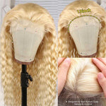 Alibonnie Deep Wave 613 Blonde Wigs Luxurious 13x6 Blonde Human Hair Lace Front Wigs For Sale - Alibonnie