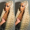 Alibonnie Deep Wave 613 Blonde Wigs Luxurious 13x6 Blonde Human Hair Lace Front Wigs For Sale - Alibonnie