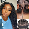 Alibonnie Deep Wave Pre Cut 5x5 Lace Closure Wig Human Hair Glueless Lace Wigs With Breathable Cap - Alibonnie