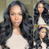 Alibonnie Double Drawn 15A Body Wave Lace Front Wig Transparent Lace 13x4 Wig With Baby Hair - Alibonnie