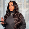 Alibonnie Double Drawn 15A Body Wave Lace Front Wig Transparent Lace 13x4 Wig With Baby Hair - Alibonnie