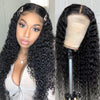 Alibonnie Flash Sale Deep Wave 4x4 Glueless Lace Closure Human Hair Wigs For Black Women - Alibonnie