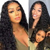 Alibonnie Flash Sale Deep Wave 4x4 Glueless Lace Closure Human Hair Wigs For Black Women - Alibonnie