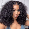 Alibonnie Flash Sale Kinky Curly 4x4 Lace Glueless Closure Wig Pre Plucked Human Hair - Alibonnie