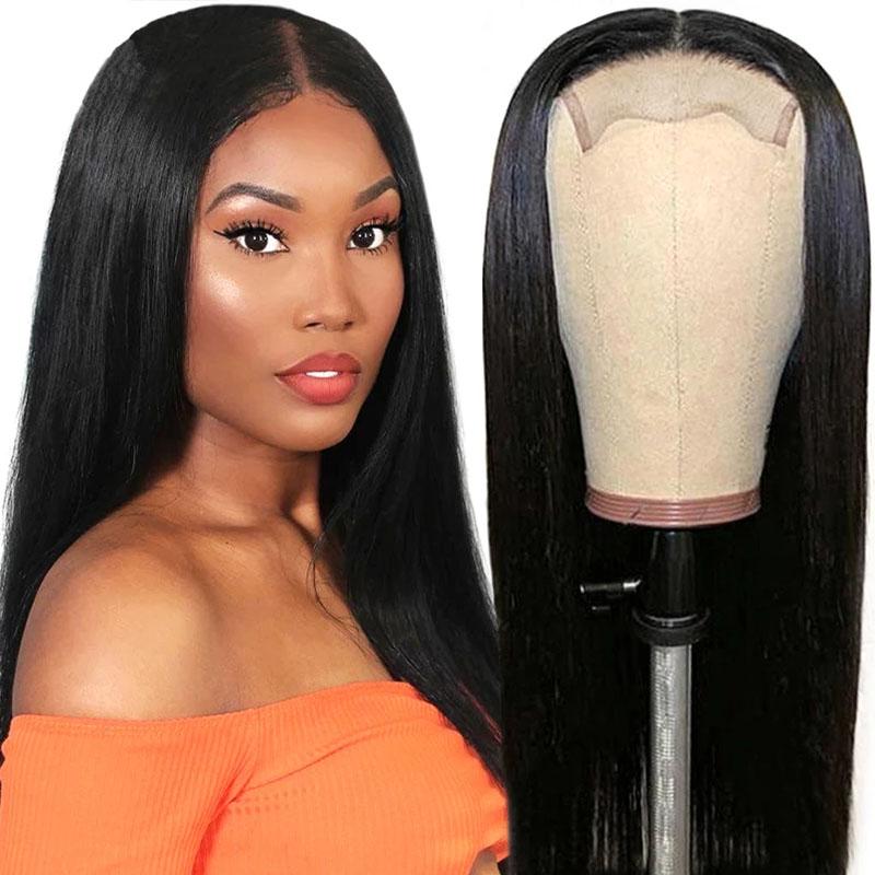 Alibonnie Flash Sale Straight 4x4 Closure Wigs For Black Women - Alibonnie