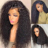 Alibonnie Full Lace Kinky Curly Wigs Transparent Lace Human Hair Wigs With Natural Hairline On Sale - Alibonnie