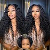 Alibonnie Glueless Deep Wave 5x8 Lace Closure Wigs Pre-Plucked Hairline & Bleached Knots & Pre Cut Lace - Alibonnie