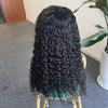 Alibonnie Glueless Water Wave Human Hair 5x8 Transparent Lace Closure Wigs With Pre Cut Lace - Alibonnie