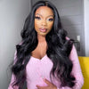 Alibonnie Glueless Wear Go Air Wigs Body Wave 5x5 Lace Closure Wigs With Pre Cut Lace - Alibonnie