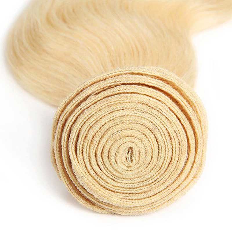 Alibonnie Hair 613 Blonde Color 3 Bundles Body Wave Human Hair Extension - Alibonnie
