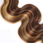 Alibonnie Honey Blonde Highlight Body Wave 3 Bundles 4/27 Human Hair Weave For Women - Alibonnie