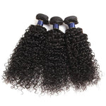 Alibonnie Human Hair 3Bundles With 13X4 Lace Frontal Closure Brazilian Jerry Curly - Alibonnie