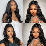 Alibonnie Invisible 13x6 HD Lace Front Wig Body Wave Undetectable Lace Wig 250% Density - Alibonnie