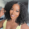 Alibonnie Kinky Curly Human Hair Bob Wigs Pre-Plucked 13x4 Lace Front Wigs Favorable Price - Alibonnie