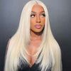 Alibonnie Layered Haircut 613 Blonde Lace Front Wigs 13x4 Transparent Lace Straight Wigs - Alibonnie